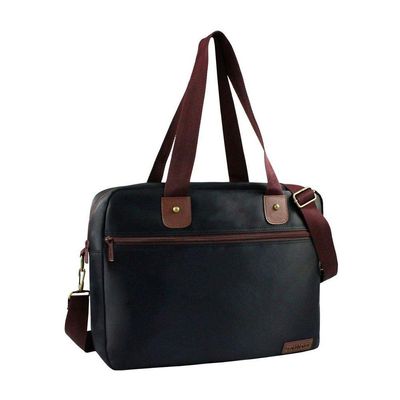 Bolsa Para Trabalho For Men Jacki Design Preto/marrom