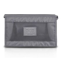 Necessaire Com Tela Jacki Design Cinza