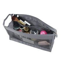 Necessaire Com Tela Jacki Design Cinza