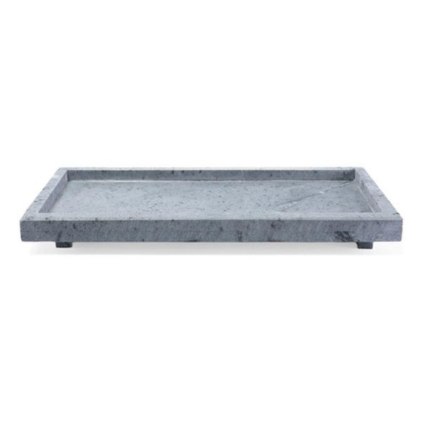 Tábua Gourmet Pedra Sabão Com Borda 30 X 2 X 15 Cm