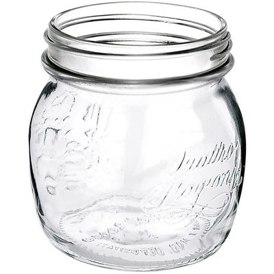 Bormioli Rocco Qstagioni Açucareiro 10X9X9Cm 250Ml Vidro Transp Tampa Inox