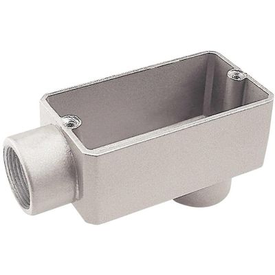 Condulete Fixo 1/2" Tipo "lb" - Sem Tampa / Sem Rosca / Com Pintura Eletrostática A Pó Tramontina