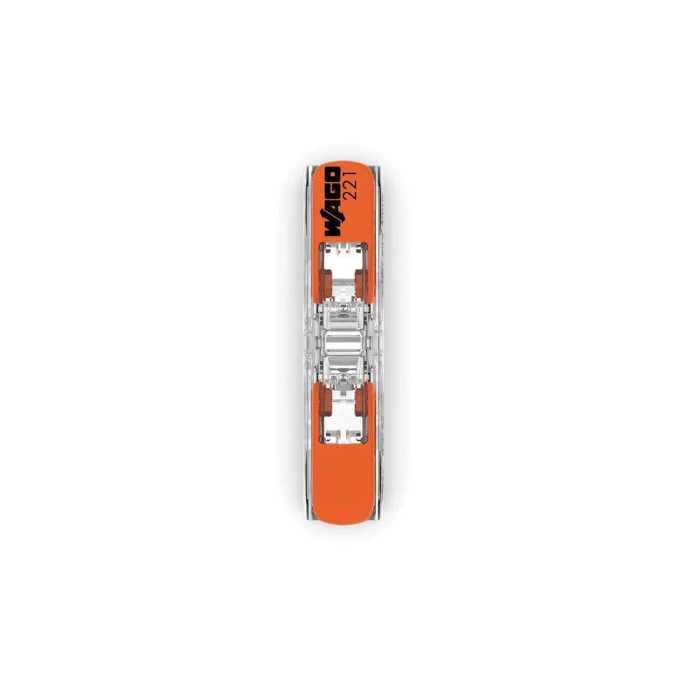 Emenda Inline Reta 2 Vias 0,25-4,0mm 221-2411 - Wago