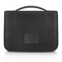 Necessaire Com Gancho Para Viagem Estampa Lisa Jacki Design Preto