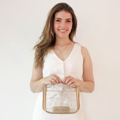 Necessaire De Viagem Jacki Design - Love Dourado