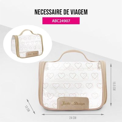 Necessaire De Viagem Jacki Design - Love Dourado