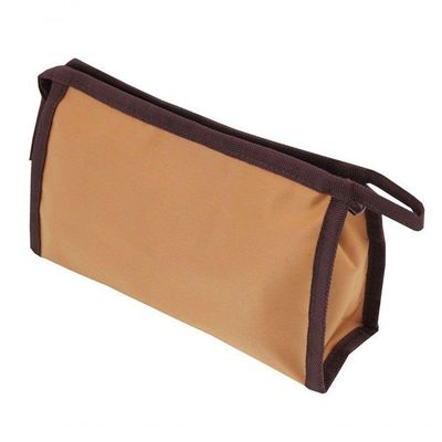 Necessaire Envelope Lisa Essencial Iii Jacki Design Marrom Amarelado