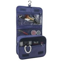 Necessaire Com Gancho Para Viagem Estampa Lisa Jacki Design Azul