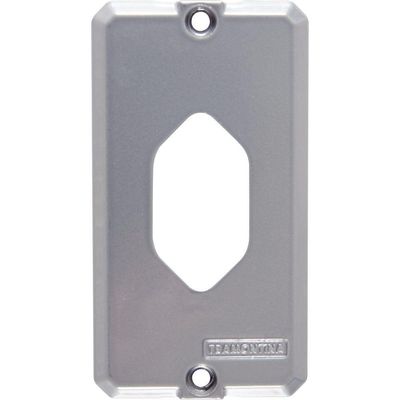 Tampa Para Condulete 1/2" E 3/4" 1 Posto Vertical Tramontina