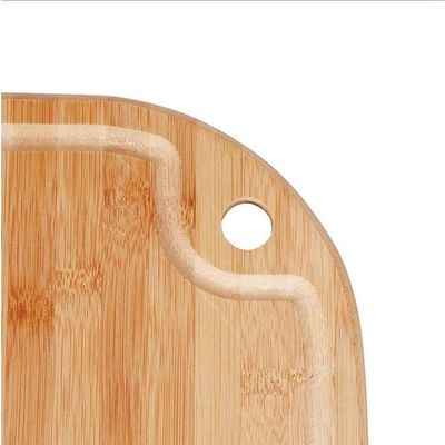 Tabua De Bamboo Oval 39 X 28cm - Mor