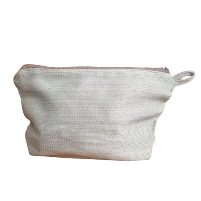Kit 10 Necessaire Jacquard Rajada Ideal Sublimação Bege
