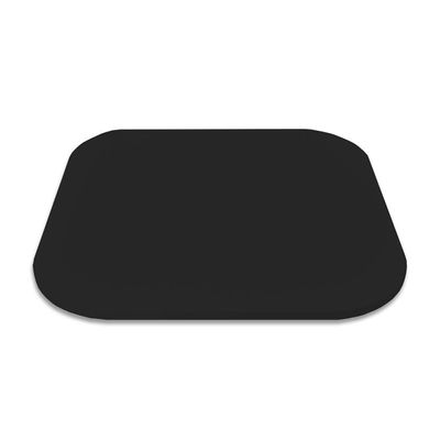 Prato Giratório Centro De Mesa Tampo Tábua Para Mesa 60 Cm - Preto Laca