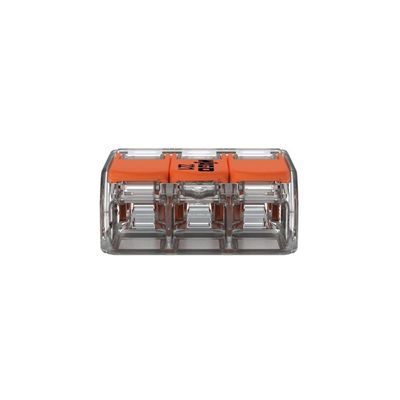3 Conectores Automático 221-613 Até 6,0mm 3 Polos 41a - Wago