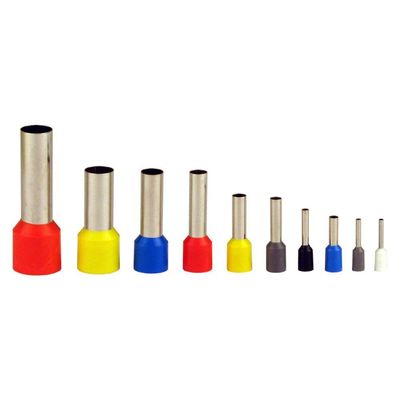 Terminal Pré-isolado Pino Tubular 1,5mm² - Preto - 50 Unidades
