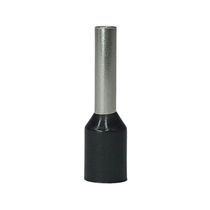 Terminal Pré-isolado Pino Tubular 1,5mm² - Preto - 50 Unidades