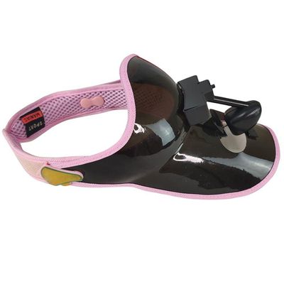 Viseira Ventilador Piscina Praia Sol Lazer Verao Chapeu