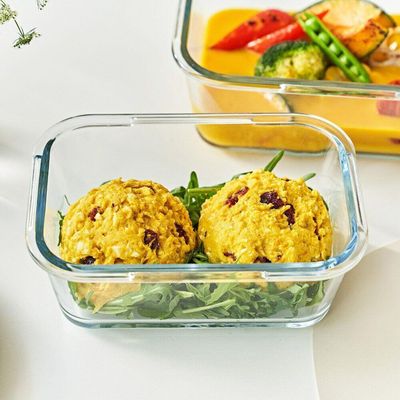 Pote De Vidro Hermético Retangular - Válvula Na Tampa De Vidro - 1900ml - Glacé Z - Neoflam