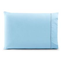Fronha Avulsa 70cm X 50cm 1 Peça Paris 100% Algodão Percal 150 Fios Cor:azulmotorista