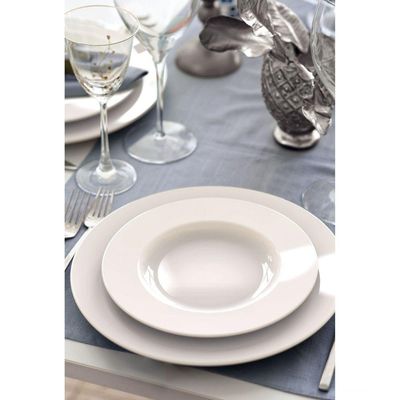 Prato Raso Tramontina Elena Em Porcelana 28 Cm Tramontina