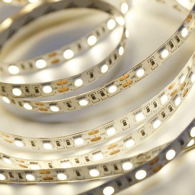 Fita De Led 10w 120 Leds/m 12v Taschibra Com 5 Metros 3000k Luz Quente