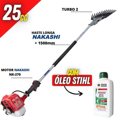 Derriçadeira De Café Nakashi á Gasolina + óleo Castrol Stihl