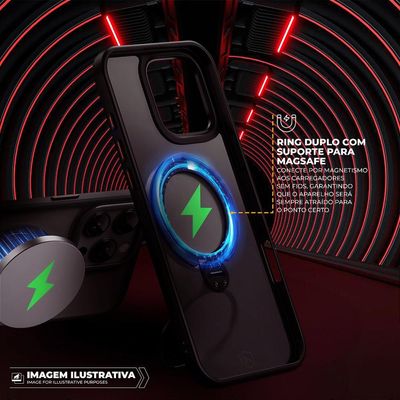 Capa para iPhone 16 - Dual Ring Pro - Gshield