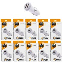Carregador Veicular Flex no Atacado - Caixa Fechada 10 Unidades - Gshield