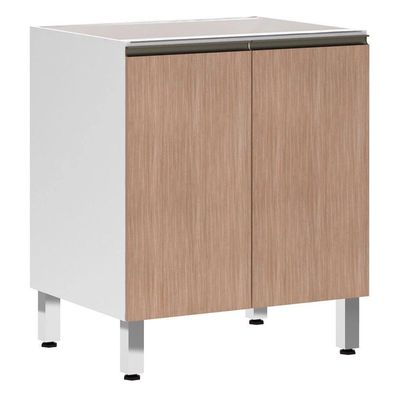 Balcão De Cozinha Sem Tampo 70cm 2 Portas Pérola Luciane Móveis