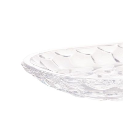 Travessa De Cristal Mini Bandeja Bublle Lyor 21×12,2 Cm