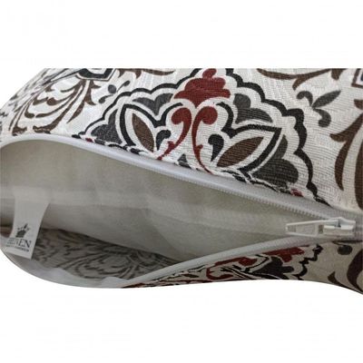 Capa De Almofada Jacquard Estampa Contemporânea