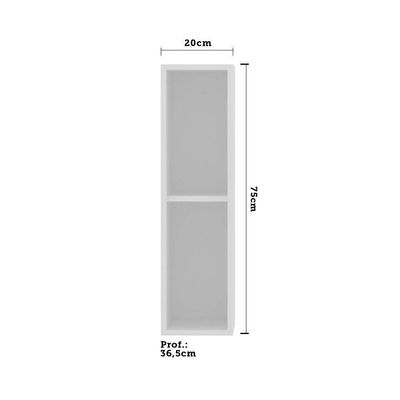 Armário Perola 20 Cm 1 Porta Luciane