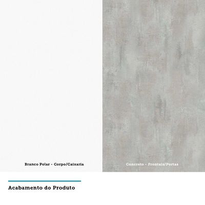 Armário Perola 60 Cm 2 Portas Luciane
