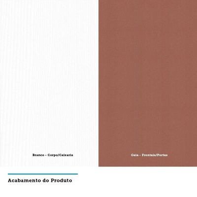 Armário Perola 35 Cm 1 Porta Luciane