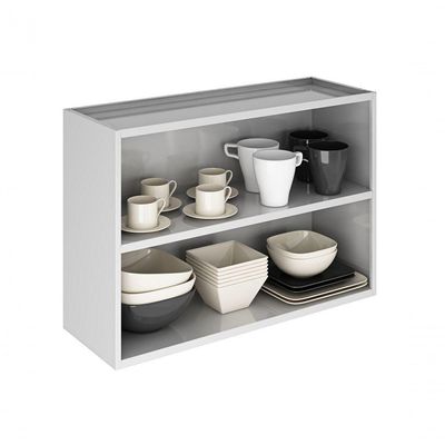 Armário Aério 2 Portas 80cm Tarsila - Itatiaia Branco