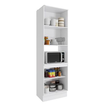 Kit Forno Celeste Kappesberg 100% Mdf 4 Portas Branco/verde
