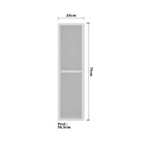 Armário Perola 20 Cm 1 Porta Luciane