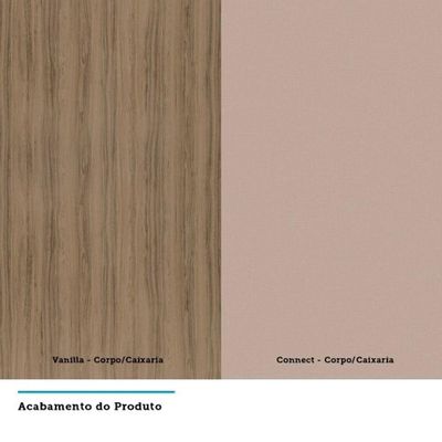 Armário Aéreo 80 Cm 2 Portas Connect 1 Prateleira Lari Luciane Móveis