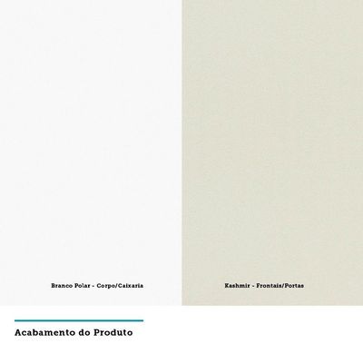 Armário Aéreo 15cm 1 Porta Pérola Luciane Móveis