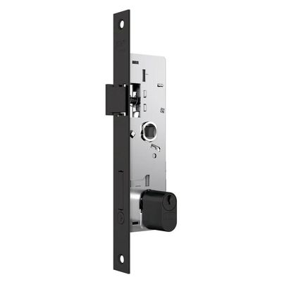 Fechadura Stam 601-602-33 - Preto Fosco (g) Preto
