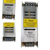 Fonte Driver Slim Chaveada 5a 12v Fita De Led Perfil Cftv Camera Iluminaçao Segurança Lustre