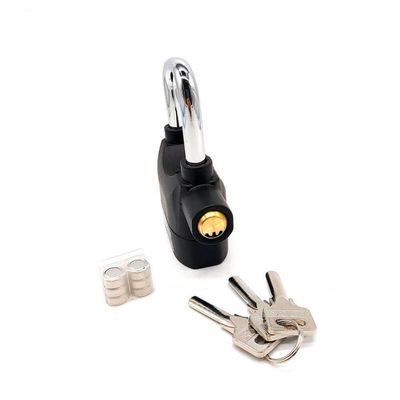 Cadeado Antifurto Trava Disco Com Alarme Sonoro Super Potente