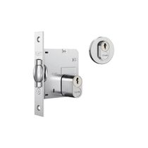 Fechadura Pivotante 1005 Redonda Inox - Stam Redondo
