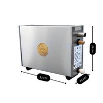 Sauna À Vapor Elétrica 21Kw Inox Trifasico 220V Dig Impercap
