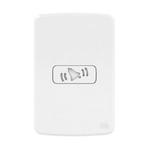 Conjunto Campainha Cigarra Bivolt 4x2 Branco Compose Weg Bivolt - Branco