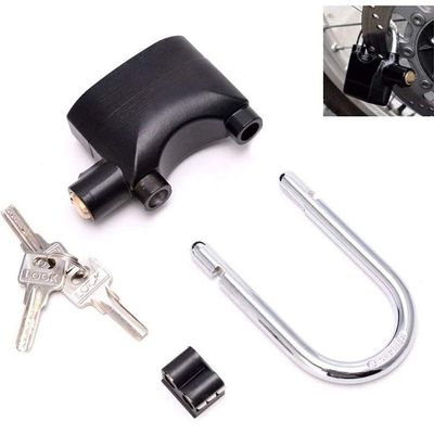 Cadeado Com Alarme Sirene Grande Trava Anti Furto 110db Som