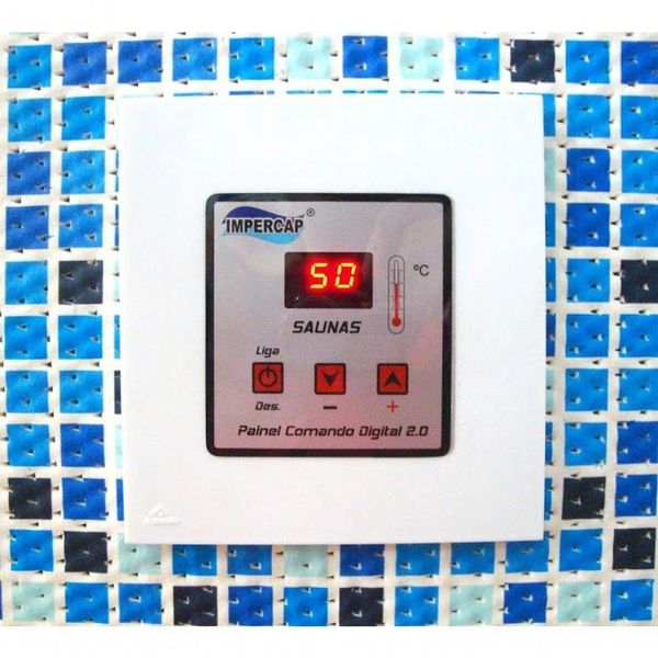 Painel Digital Sauna Vapor Impercap - Completo