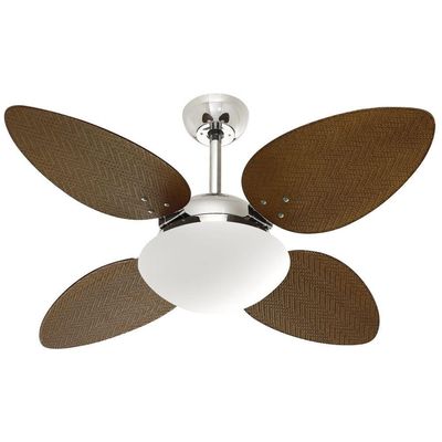 Ventilador De Teto Volare Petalo Palmae Tabaco 127V 110V