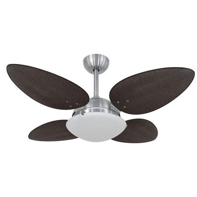 Ventilador De Teto Volare Petalo Palmae Tabaco 220V 220V