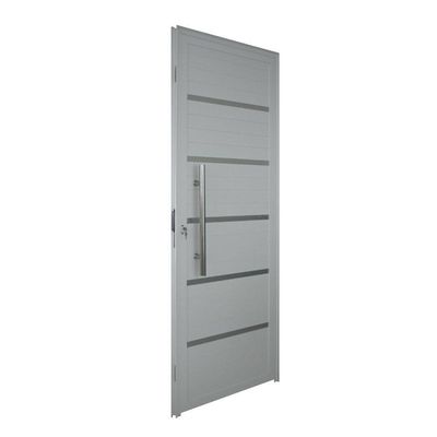 Porta Lambril Solara Com Puxador 70 X 2.10 Branca Lado Esquerdo - Hale