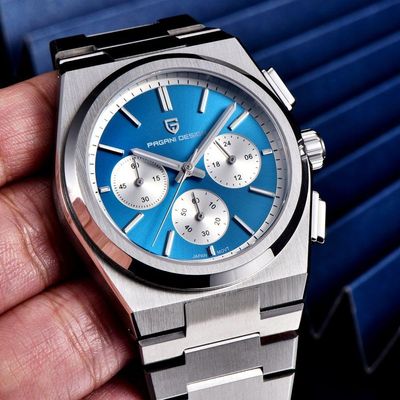 Relogio Masculino De Quartzo De Luxo Vidro Safira Moda Casual Esportiva